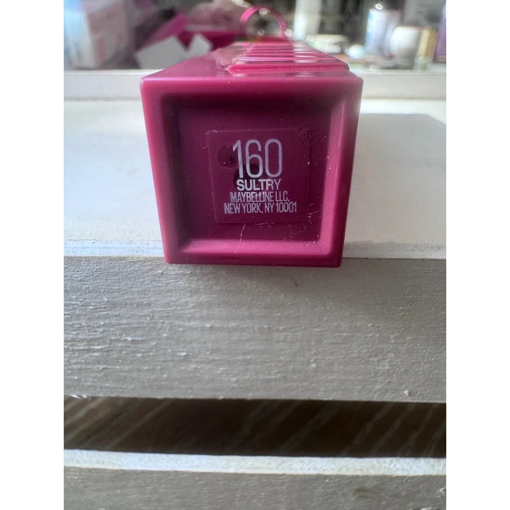 Maybelline Super Stay Vinyl Ink Liquid Lipstick 160 Sultry Longwear High Shine